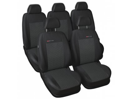 Autopotahy Volkswagen Touran II, 5 MÍST, od r. 2010-2015, antracit  + OPTIK utěrka 20x20 cm Smart Microfiber zdarma