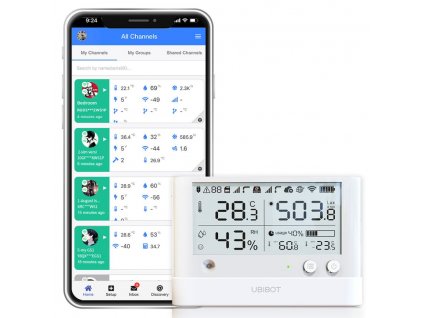 WiFi datalogger Ubibot WS1 PRO