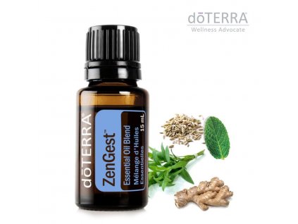 Esenciálna zmes doTERRA, ZenGest, na trávenie, 15 ml