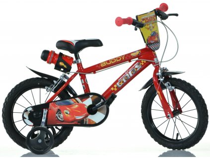 DINO Bikes - Dětské kolo 14" Cars 2022