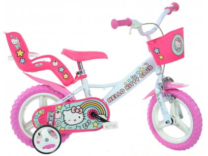 DINO Bikes - Dětské kolo 12" 124RL-HK2 Hello Kitty 2