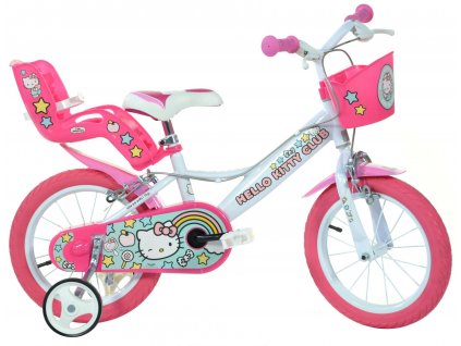 DINO Bikes - Dětské kolo 14" 144RL-HK2 Hello Kitty 2