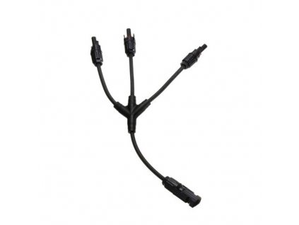 Kabel TIPA MC4 rozbočení 1x konektor/ 3x zdířka 30cm