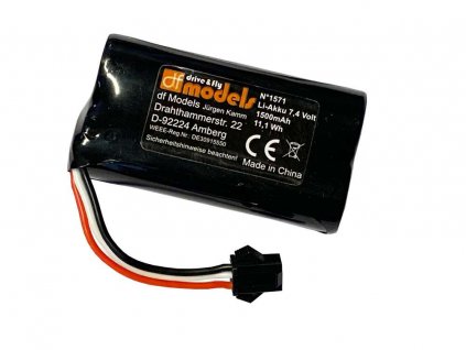 DF models LiPo Aku 7,4V / 1500 mAh