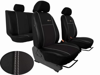 Autopotahy EXCLUSIVE ALCANTARA cerne
