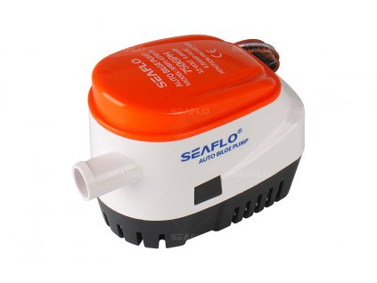 Seaflo SFBP1-G750-06 - Ponorné čerpadlo Bilge, 2559 l/h, 0.25 bar, 12 V DC - Automatické