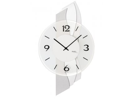Designové nástěnné hodiny 9670 AMS 47cm