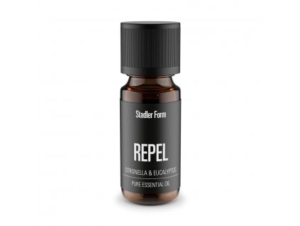 Esenciální olej Stadler Form Repel, díky citronelle a eukalyptu odpuzuje létající hmyz, 10 ml