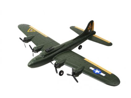 FX RC letadlo BOEING B-17 Flying Fortress RTR zelený