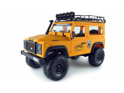 Amewi RC crawler D90 Defender prporcionální, 1:12 camel trophy