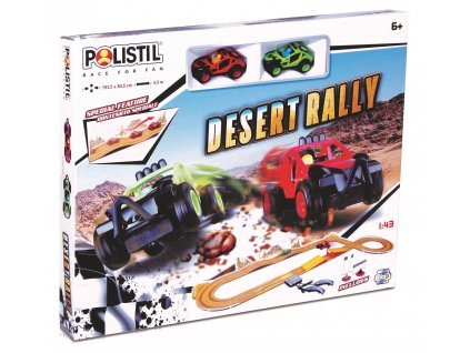 Pólisti Autodráha Desert Rally Slot Set