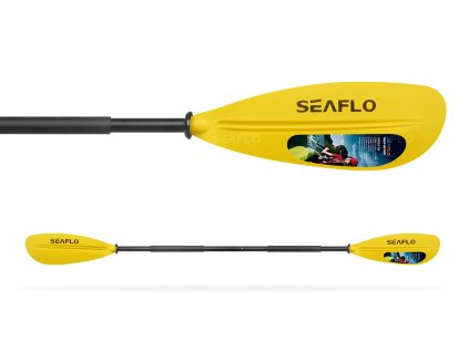 Seaflo 06 - Pádlo, oboustranné, žluté