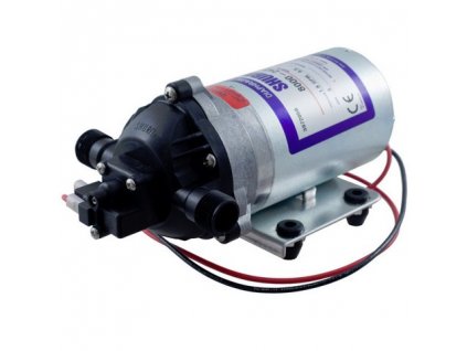 Shurflo 8000-243-155 - Membránové čerpadlo, 6.2 l/min, 3.4 bar, 12 V DC, PP/EPDM/SP, PS