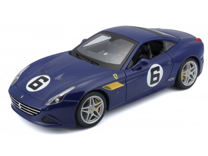 Bburago 1:18 Ferrari Linited Edition - Ferrari California T The Sunoco (#45) - Blue