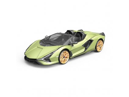 Siva RC auto Lamborghini Sian 1:12 zelená metalíza, proporcionální RTR LED 2,4GHz