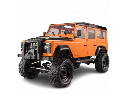 DoubleE RC auto Land Rover Defender D110 Wagon 1:8 oranžová