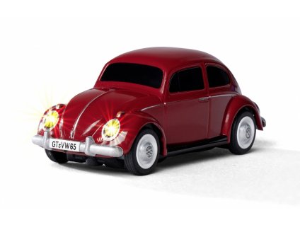 Carson RC auto Volkswagen Beetle 1:87 červená