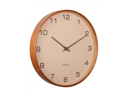Designové nástěnné hodiny 5993GSB Karlsson 40cm