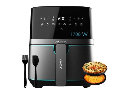 Horkovzdušná  fritéza Cecotec Cecofry Full Inox Black Pro 5500
