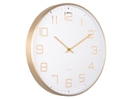 Designové nástěnné hodiny 5973WH Karlsson 40cm