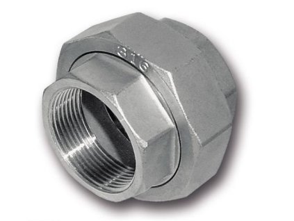 Jessberger 9203 - Závitové šroubení (redukce) SS, 1 1/2" vnitřní závit - 1" vnitřní závit