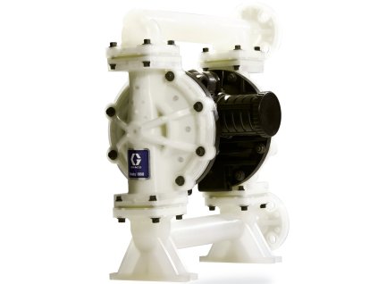 Graco 649029 - Membránové čerpadlo Husky 1050 PP (NPT), koncová příruba, střední část PP, sedla PP, koule SP a membrána SP