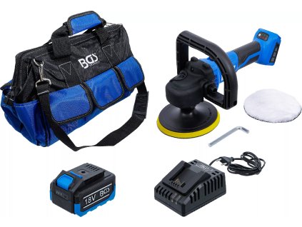 AKU leštička / bruska, sada, 18 V - BGS 7395