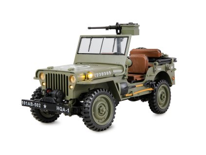 Jeep Willys MB Scale RC Crawler 4WD 1:14 RTR zelený