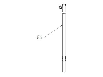 jessberger 2911 cerpaci trubice 1200mm