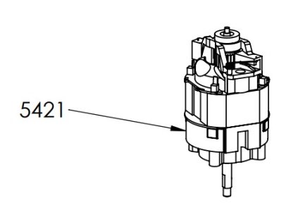 jessberger 5421 blok motoru jp 360 230v 50hz