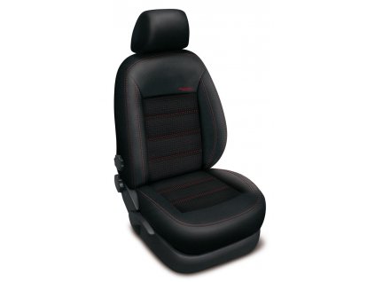 Autopotahy Škoda SUPERB III, VÝBAVA AMBITION, STYLE. AUTHENTIC DOBLO, žakar červený