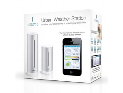 Inteligentní domácí meteostanice s wi-fi připojením - Netatmo Urban Weather Station