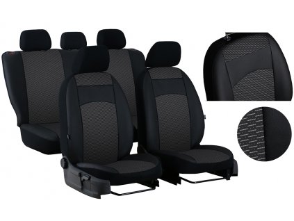 Autopotahy SEAT IBIZA V, od r. 2017, ROYAL-8  + OPTIK utěrka 20x20 cm Smart Microfiber zdarma