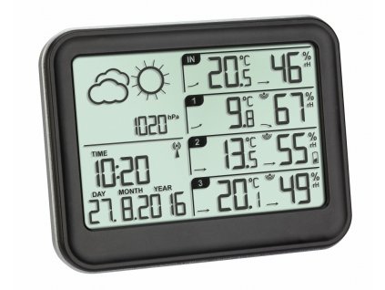 TFA 35.1142.01 - Meteostanice se třemi senzory teploty/vlhkosti VIEW