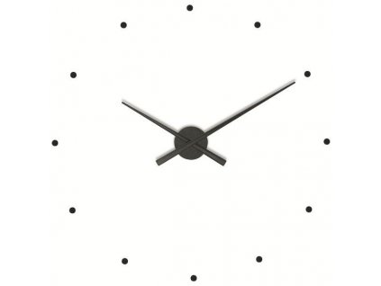 Designové nástěnné hodiny NOMON OJ černé 50cm