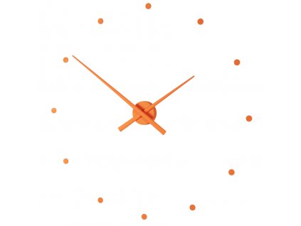Designové nástěnné hodiny NOMON OJ dýňové 50cm