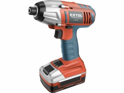 Utahovák rázový aku, 18V Li-ion, 1500 mAh, LI 18 CS, 8891111 EXTOL-PREMIUM