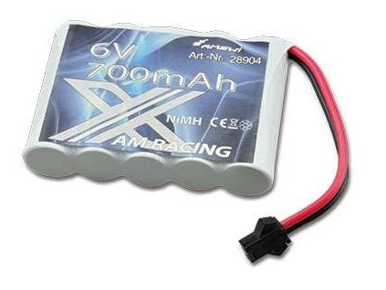 Akumulátor Nicd 700mAh 6V