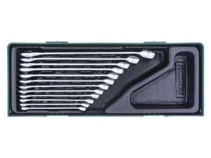 Sada očkoplochých klíčů, 8-22 mm, 12 kusů v kazetě - JONNESWAY W26112SP