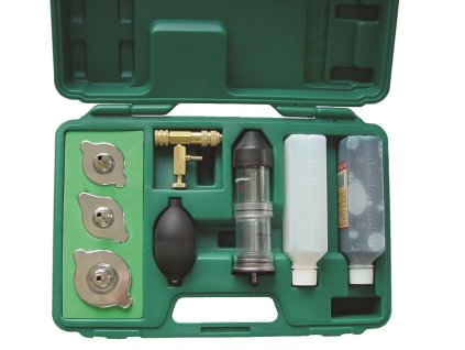 408882 tester tesnosti a uniku co2 pod tesnenim hlavy motoru s adaptery jonnesway ae300168a