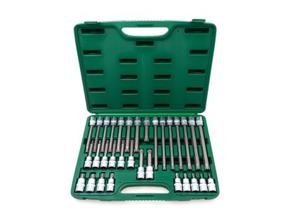 Sada zástrčných hlavic 1/2" RIBE, 32 ks - JONNESWAY S63H4132S