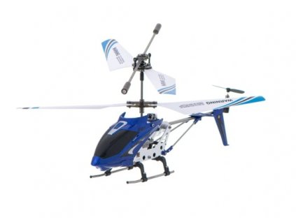 SYMA S107 blue s gyroskopem - nejodolnější mini vrtulník na trhu