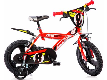DINO Bikes - Dětské kolo 14 "143GLN - červený 2017