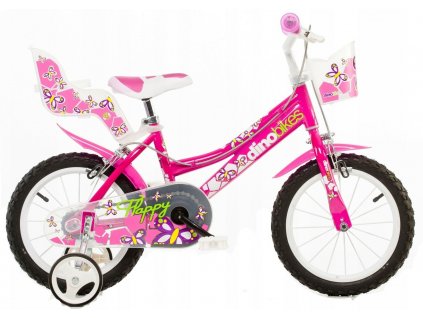 DINO Bikes - Dětské kolo 14 "146R - růžový 2017
