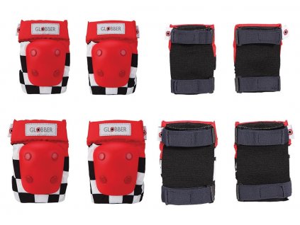 Globber Toddler sada chráničů pro juniory XXS - racing red
