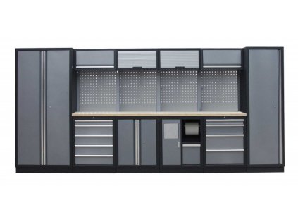 Kvalitní PROFI dílenský nábytek 4235 x 495 x 2000 mm - TGS1301AA Grey