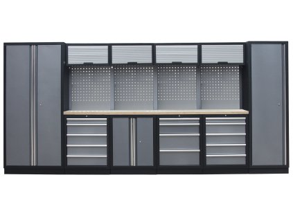 Kvalitní PROFI dílenský nábytek 4235 x 495 x 2000 mm - TGS1300AJ Grey