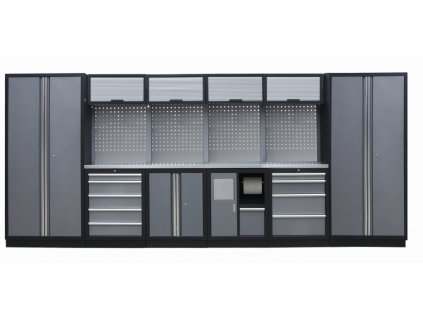 Kvalitní PROFI dílenský nábytek - 4535 x 2000 x 495 mm - TGS1301AQ