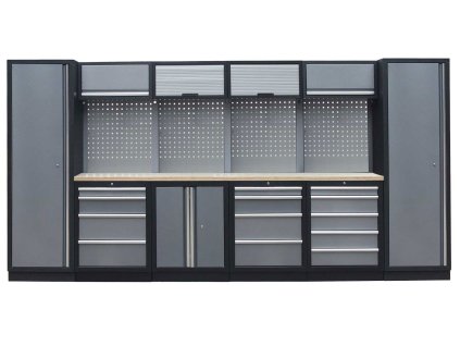 Kvalitní PROFI dílenský nábytek 3920 x 495 x 2000 mm - TGS1300A7 Grey