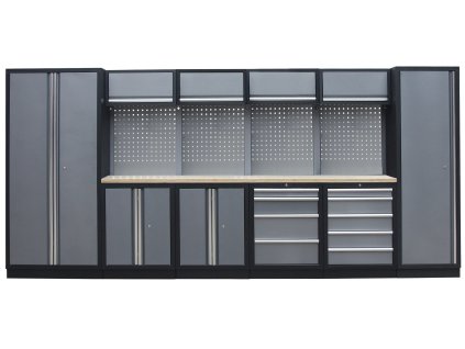 Kvalitní PROFI dílenský nábytek 4235 x 495 x 2000 mm - TGS1300AA6 Grey